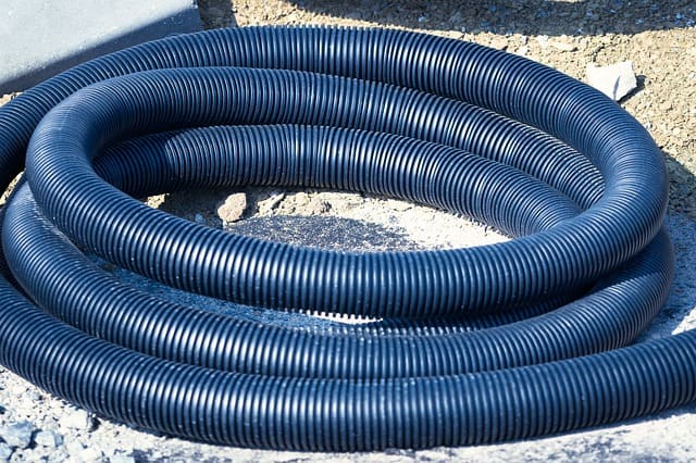 Defekte Drainage